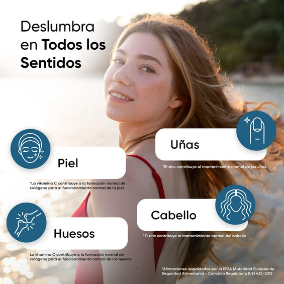Colágeno Marino con Ácido Hialurónico para cabello y piel