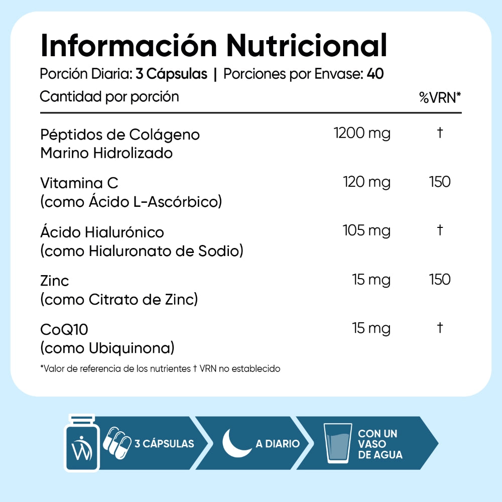 Cómo tomar colágeno marino con ácido hialurónico