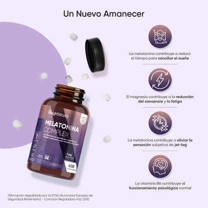 Melatonina para dormir