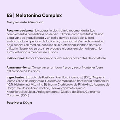 Dosis recomendada de Melatonina 1 mg
