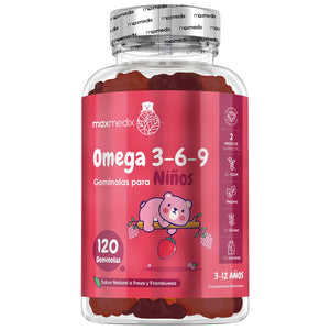 Gominolas de Omega 3 6 9 para niños
