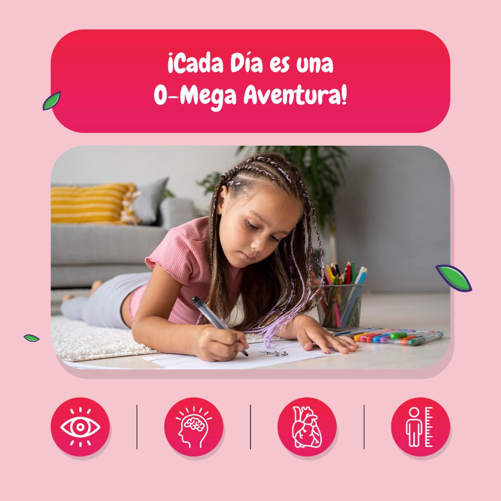Beneficios de las gummies de Omega para niños