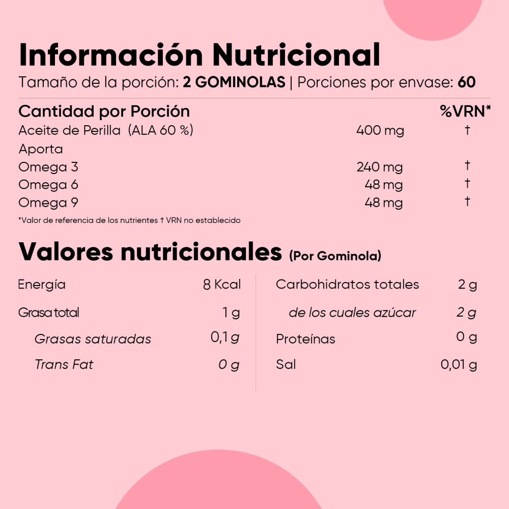 INFORMACIÓN NUTRICIONAL