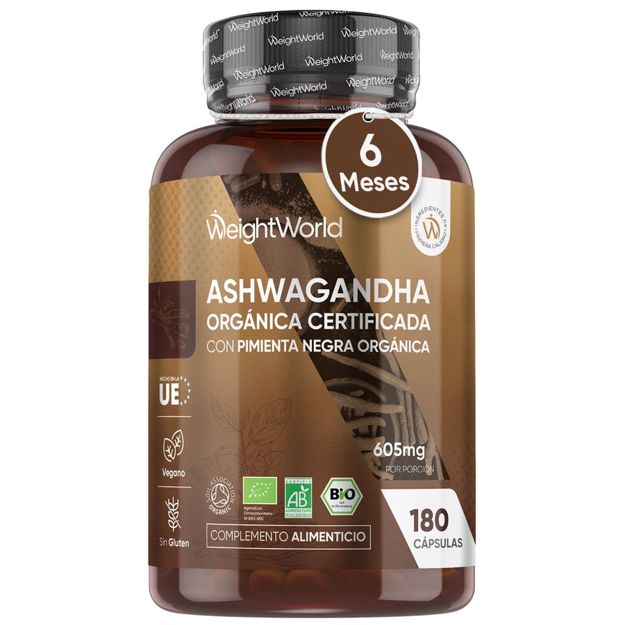 BIO Ashwagandha con Pimienta Negra Orgánica