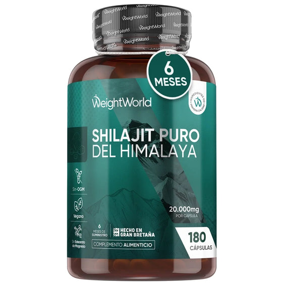 Shilajit puro del Himalaya