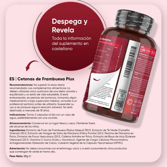 Cómo tomar el suplemento de cetonas de frambuesas plus