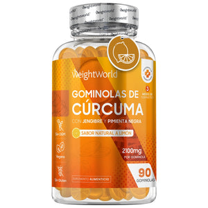 Gominolas de cúrcuma