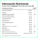 Información nutricional Colágeno Vegano