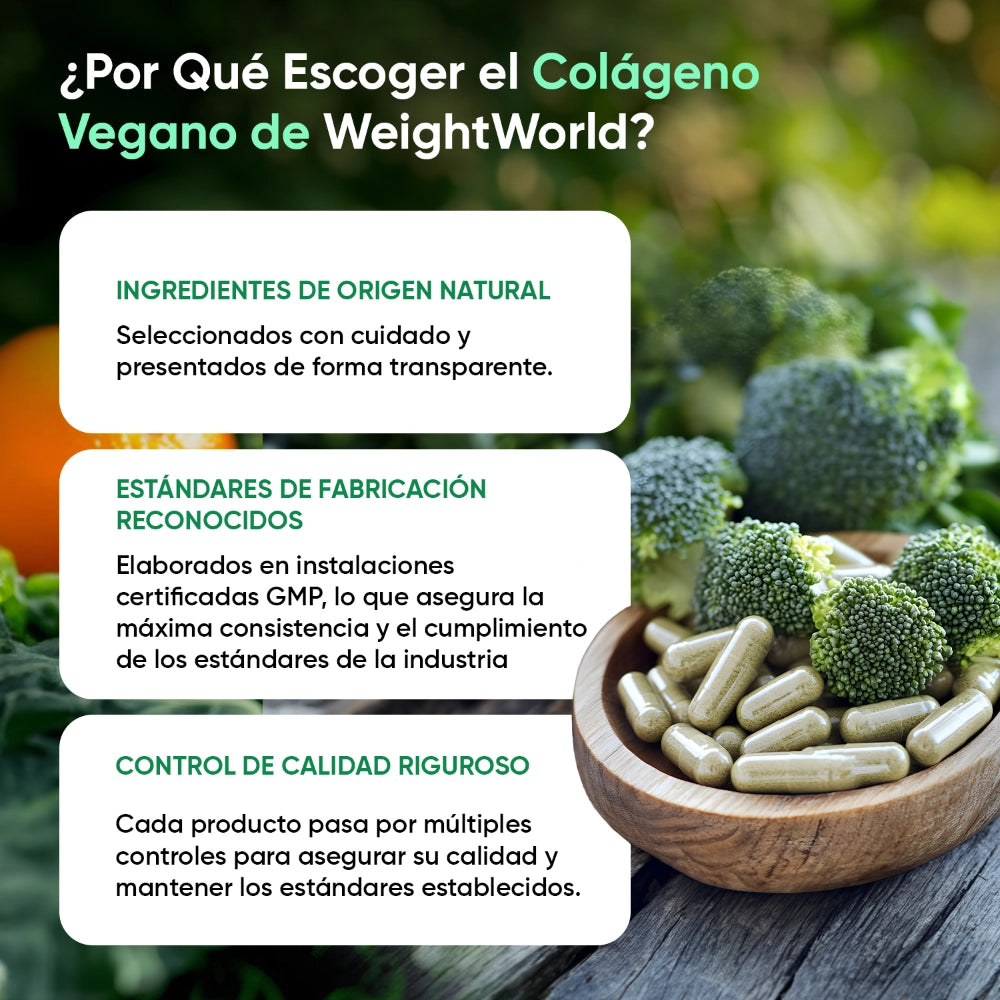 Colágeno 100 % vegano de WeightWorld