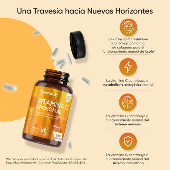 Vitamina C Liposomal alta biodisponibilidad