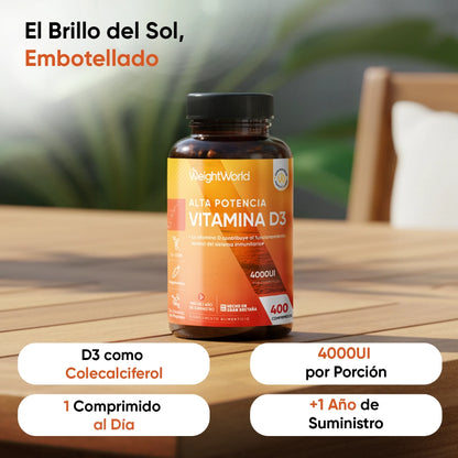 La vitamina del sol en comprimidos