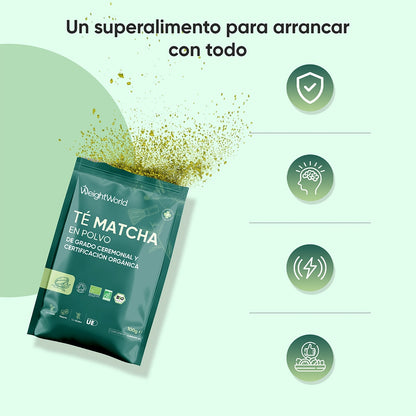 Superalimento Té Matcha