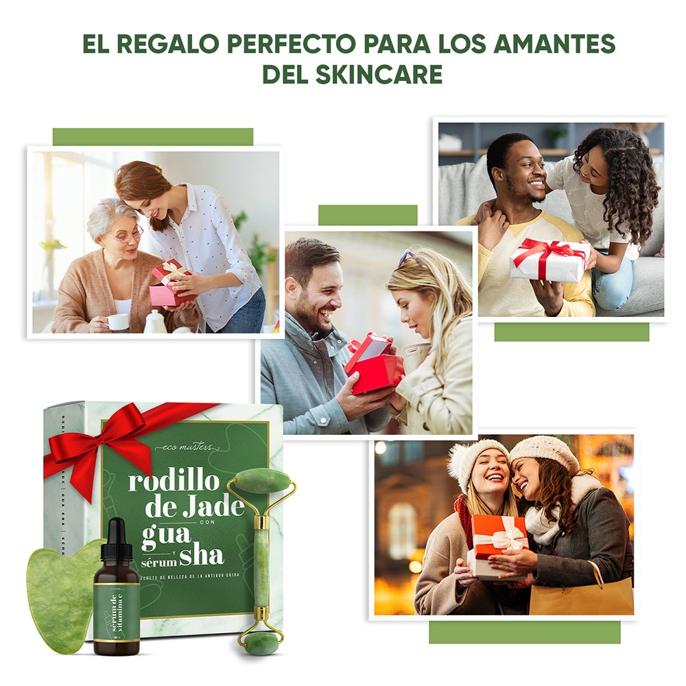 Masaje con rodillo de Jade